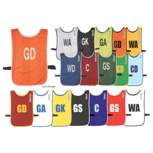 Load image into Gallery viewer, Netball Bibs Set Of 7