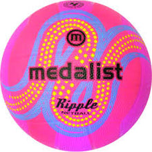 Load image into Gallery viewer, Medalist Netball Ripple Size 5