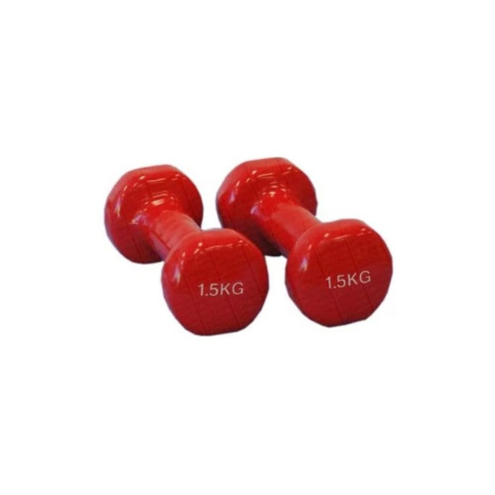 Dumbbell Vinyl Dipped 1.5Kg