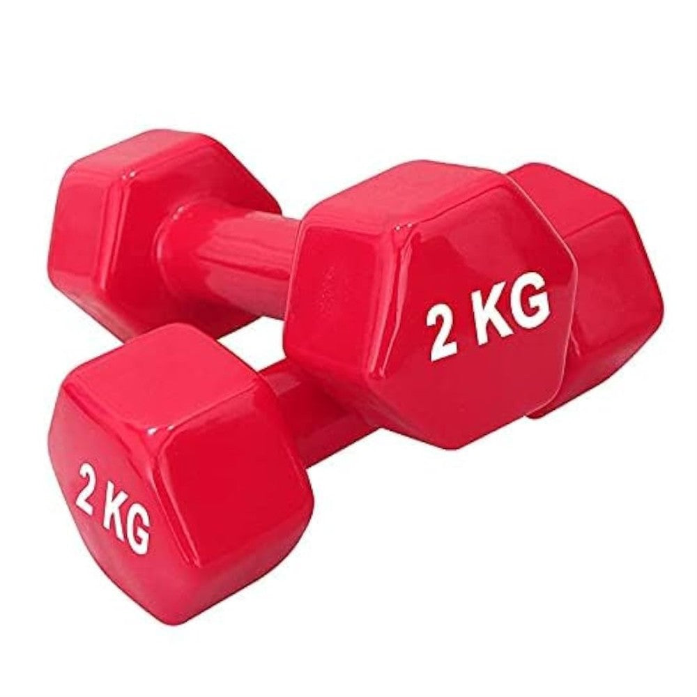 Dumbbell Vinyl Dipped 2Kg