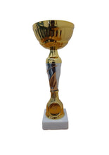 Load image into Gallery viewer, Gold And Silver Metal Cup Size H
