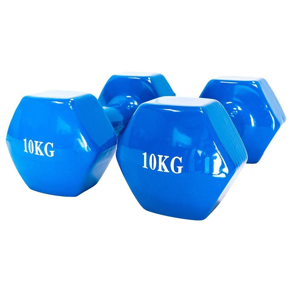 W.E.T Vinyl 10kg Dumbells