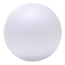 Smooth Practice Hockey Ball, White