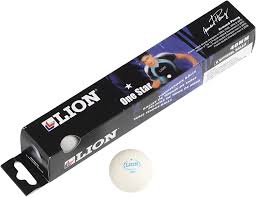 Lion One Star Practice Table Tennis Balls