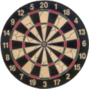 Dartboard Flocked